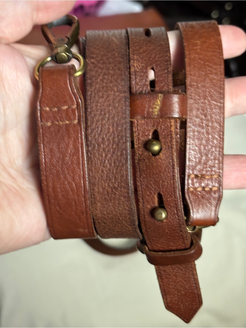 Madewell Leather Tote with Hearts - Picture 8 of 14
